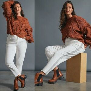 Anthropologie White Jeans